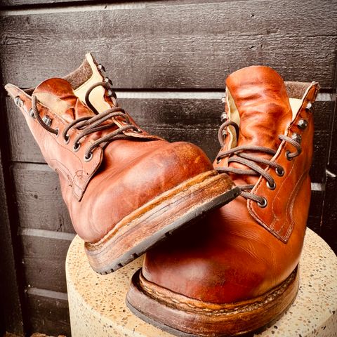 Dundas Footwear Gunnerside in Badalassi Carlo Waxy Tan Cognac