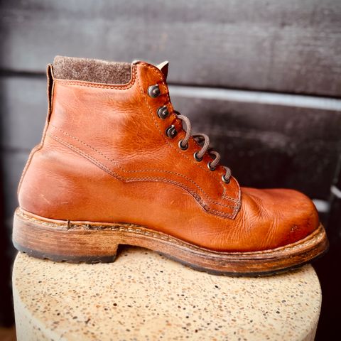 Dundas Footwear Gunnerside in Badalassi Carlo Waxy Tan Cognac