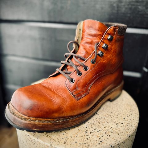 Dundas Footwear Gunnerside in Badalassi Carlo Waxy Tan Cognac