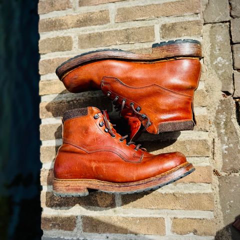 Dundas Footwear Gunnerside in Badalassi Carlo Waxy Tan Cognac