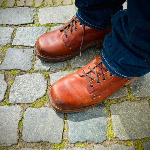 Dundas Footwear Gunnerside in Badalassi Carlo Waxy Tan Cognac