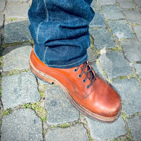 Dundas Footwear Gunnerside in Badalassi Carlo Waxy Tan Cognac