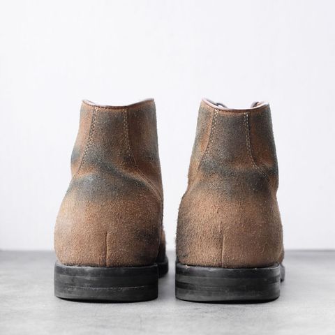 Grant Stone Garrison Boot in Reverse Black Chromexcel