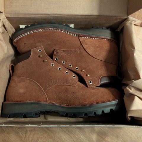 Nicks Ridgeline Hiking Boot in Seidel 1964 Brown Roughout
