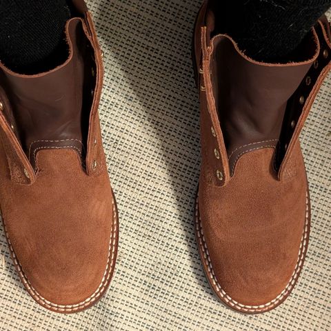 Nicks Ridgeline Hiking Boot in Seidel 1964 Brown Roughout
