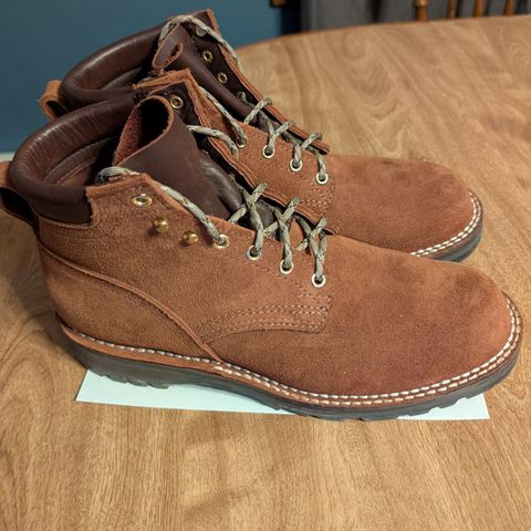 Nicks Ridgeline Hiking Boot in Seidel 1964 Brown Roughout