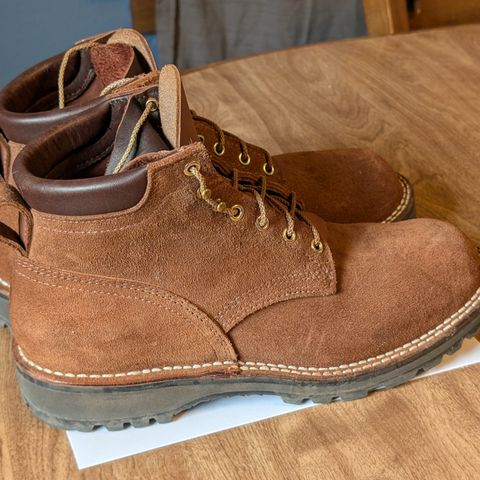 Nicks Ridgeline Hiking Boot in Seidel 1964 Brown Roughout