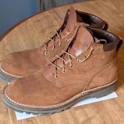 Nicks Ridgeline Hiking Boot in Seidel 1964 Brown Roughout