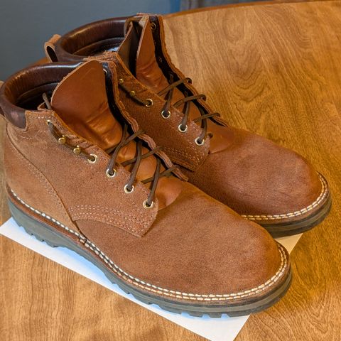 Nicks Ridgeline Hiking Boot in Seidel 1964 Brown Roughout