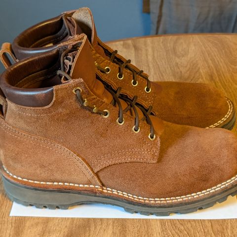 Nicks Ridgeline Hiking Boot in Seidel 1964 Brown Roughout