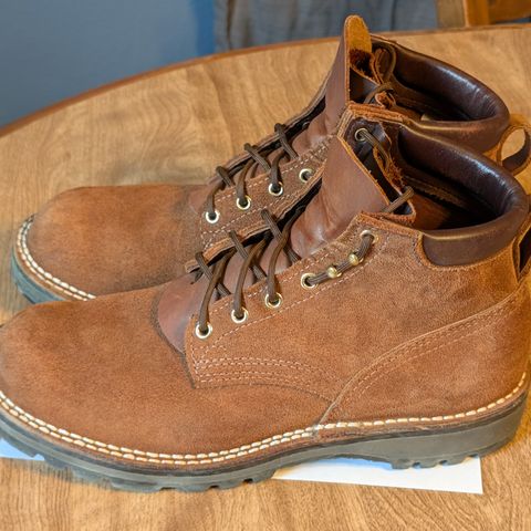 Nicks Ridgeline Hiking Boot in Seidel 1964 Brown Roughout