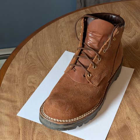 Nicks Ridgeline Hiking Boot in Seidel 1964 Brown Roughout