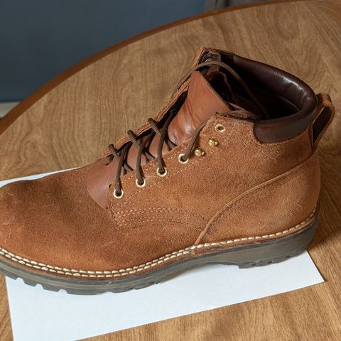 Nicks Ridgeline Hiking Boot in Seidel 1964 Brown Roughout