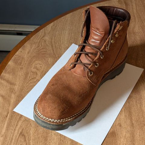 Nicks Ridgeline Hiking Boot in Seidel 1964 Brown Roughout