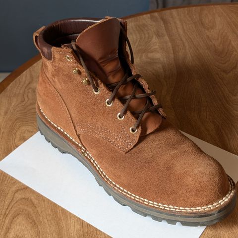 Nicks Ridgeline Hiking Boot in Seidel 1964 Brown Roughout
