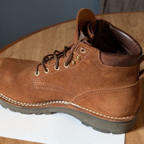 Nicks Ridgeline Hiking Boot in Seidel 1964 Brown Roughout