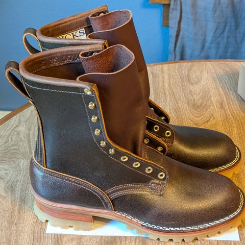 Nicks MTO in Nicks / Horween Spokane Brown wax Out