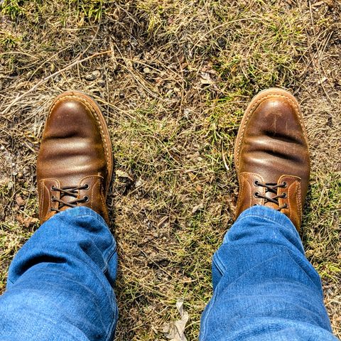 White's MP-M1 in Horween Cinnamon Waxed Flesh