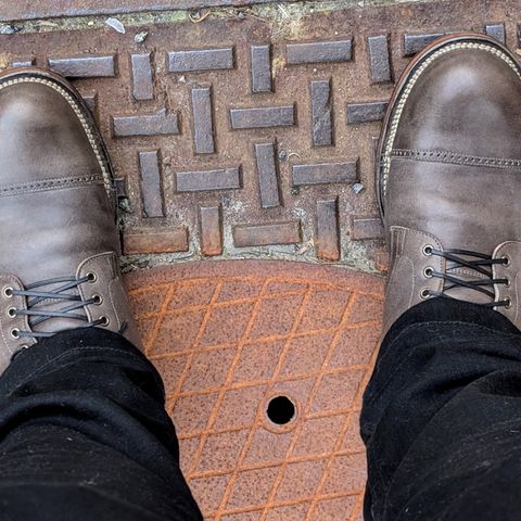 Viberg Service Boot BCT in Viberg / Maryam Asfalto Horsebutt