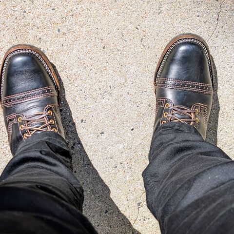Wesco x S&S Axe Breaker in Maryam Black Horsehide