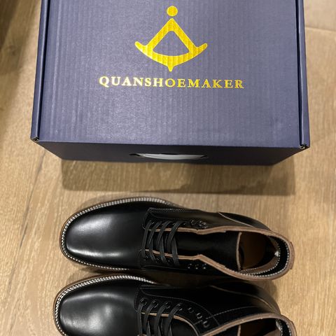 Quan Shoemaker Escape Boot in Black Teacore Bullhide