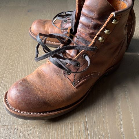 Red Wing Blacksmith in S.B. Foot Copper Rough and Tough