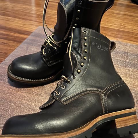 Drew's 8-Inch Logger in Brown Smooth
