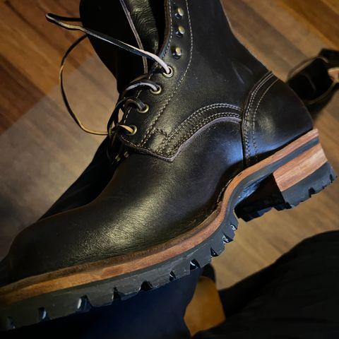 Drew's 8-Inch Logger in Brown Smooth