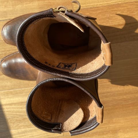 View photo of Unsung U 22-2 Engineer Boot in Horween Chelsea Horsefront