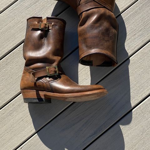 View photo of Unsung U 22-2 Engineer Boot in Horween Chelsea Horsefront