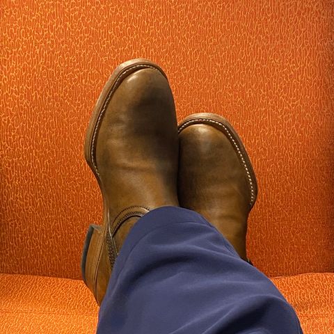 Unsung U 22-2 Engineer Boot in Horween Chelsea Horsefront