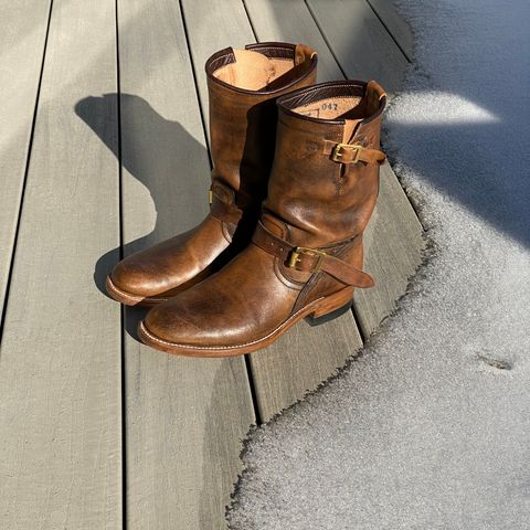 Unsung U 22-2 Engineer Boot in Horween Chelsea Horsefront
