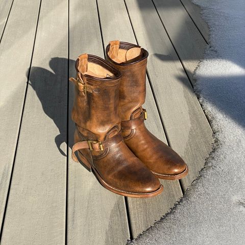 Unsung U 22-2 Engineer Boot in Horween Chelsea Horsefront