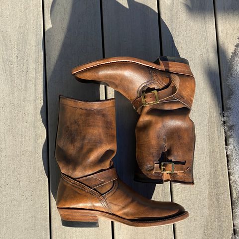 Unsung U 22-2 Engineer Boot in Horween Chelsea Horsefront