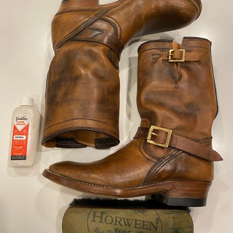 Unsung U 22-2 Engineer Boot in Horween Chelsea Horsefront
