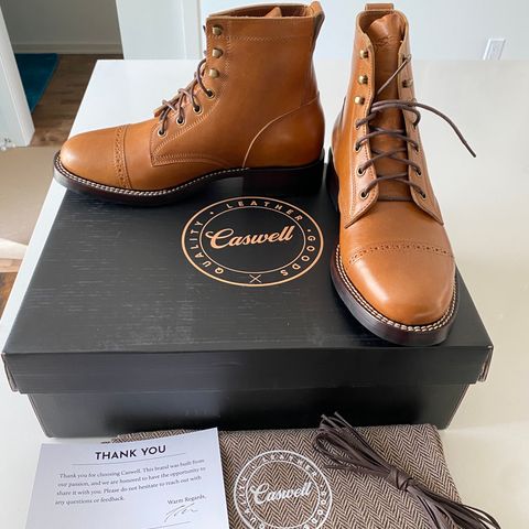 Caswell Garrett in Gallun Big Sky Natural Calf
