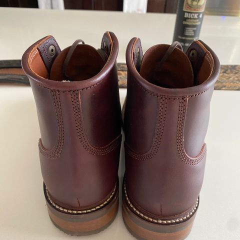 Caswell Carver II in Wickett & Craig Chestnut Oiled Latigo