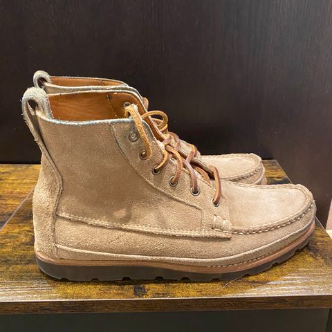 View photo of Rancourt & Co. Harrison Boot in Horween Khaki Orion