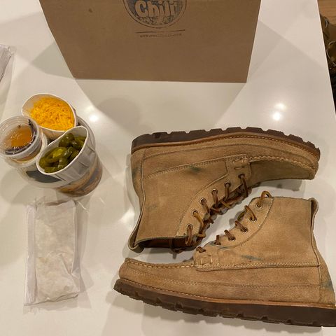 Rancourt & Co. Harrison Boot in Horween Khaki Orion