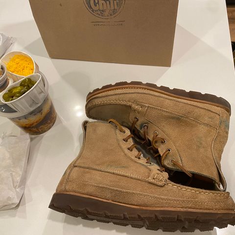 Rancourt & Co. Harrison Boot in Horween Khaki Orion