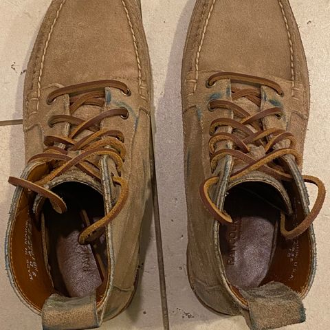 Rancourt & Co. Harrison Boot in Horween Khaki Orion