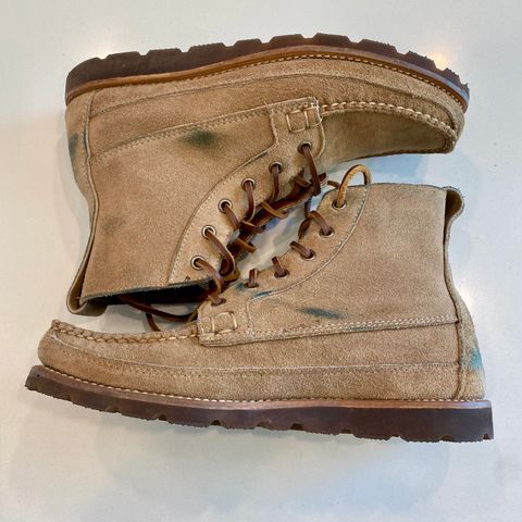 Rancourt & Co. Harrison Boot in Horween Khaki Orion