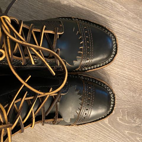 Wesco Hendrik in Horween Black Chromexcel