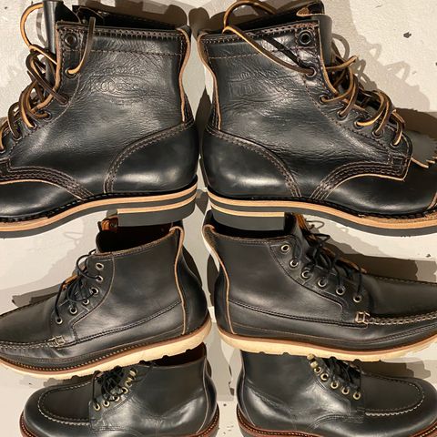 Wesco Hendrik in Horween Black Chromexcel