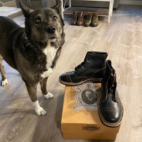 Wesco Hendrik in Horween Black Chromexcel