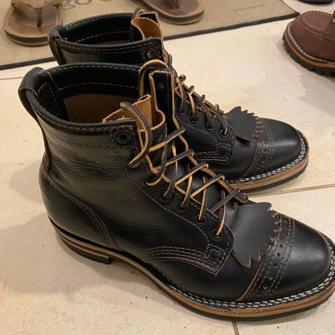 Wesco Hendrik in Horween Black Chromexcel