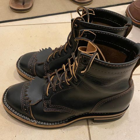 Wesco Hendrik in Horween Black Chromexcel