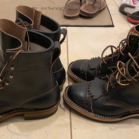 Wesco Hendrik in Horween Black Chromexcel