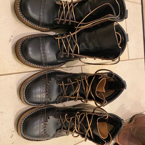 Wesco Hendrik in Horween Black Chromexcel
