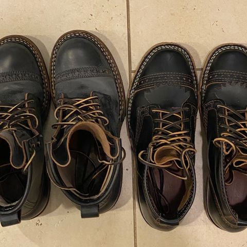 Wesco Hendrik in Horween Black Chromexcel